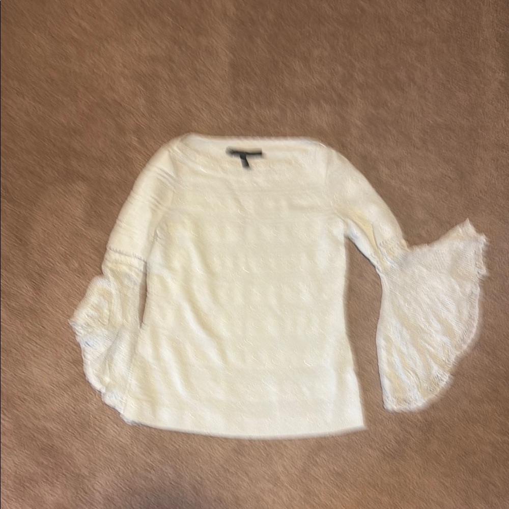 White House Black Market Sparkling Knit Top